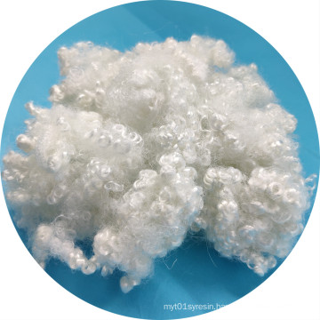 Recycled Polyester Staple Fiber 7D*64mm Hollow Conjugate Siliconized/Non-siliconized HCS/HC